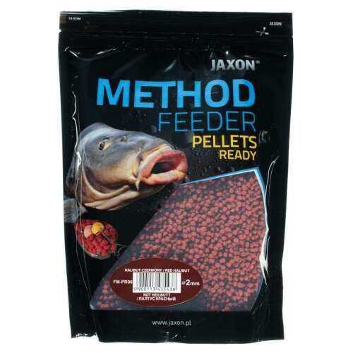 Jaxon Method Feeder Pellet Ready Red Halibut 2mm - Etető pellet