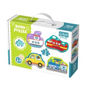 Trefl 4in1 Baby Puzzle - Járművek 8db 35168490 Puzzle - Vonat