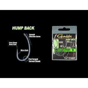 G-Carp Hump Back pontyozó horog 8-as méretben, fekete, mikro szakállas, csomagolással - Feeder & pontyozó horog