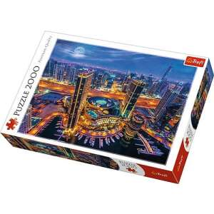 Trefl Puzzle - Dubai fényei 2000db 35168655 Puzzle - Város - Épület