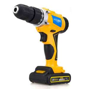 Flinke akkus csavarbehajtó fúró ütvefúró 2 akkuval FK-8005