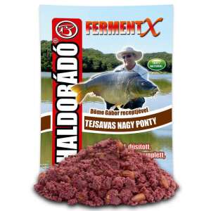Haldorádó FermentX Tejsavas Nagy Ponty 1kg ponty etetőanyag - Morzsa
