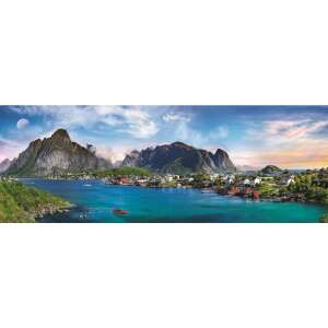 Trefl Panorama Puzzle - Lofoten Archipelago 500 pieces - Assembled - Trefl Puzzle