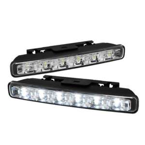 Univerzális 6 LED-es Autó Menetfény - 2000 Lumen, Fehér