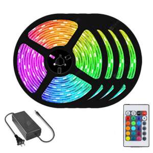 RGB LED Szalag - 20m - Távirányítóval
