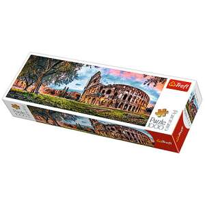 Trefl panoráma Puzzle - Colosseum hajnalban Róma 1000db 35169028 Puzzle - Épület