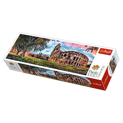 Trefl panoráma Puzzle - Colosseum hajnalban Róma 1000db 35169028