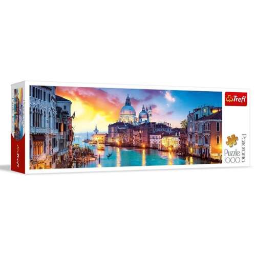 Trefl panoráma Puzzle - Canal Grande, Velence Olaszország 1000db