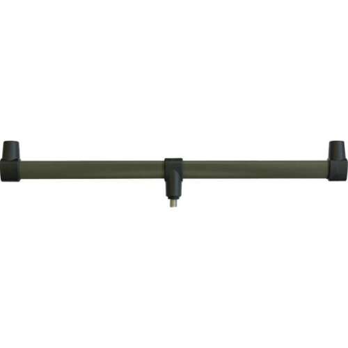 Carp Academy Triangle Buzz Bar 25cm, zöld horgászbot tartó, 2 bot tartó, 25cm széles