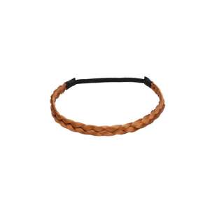 Világos barna fonott fejpánt hajhoz - Fejpánt