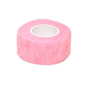 Pink finger guard tape for nail technicians, protects fingers during nail filing and sanding - Finger guards