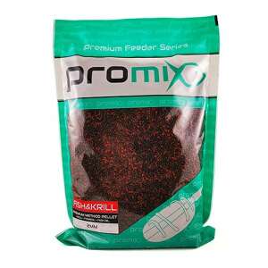 Promix Fish & Krill 2mm Method Pellet, 800g-os csomag prémium etetőpellet pontyhorgászatra - Etetőanyag