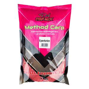 Top Mix Method Carp Eperkrém 1kg ponty etetőanyag - Morzsa