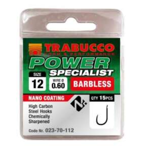 Trabucco power specialist szakáll nélküli horog 18 15 db 92746318 