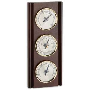 Barometer combination with thermometer and hygrometer, on wooden back 20.1002.03 53115070 - Tire pressure gauge