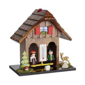 Weather House with Thermometer 48.1503.08 35182545 - Home decoration