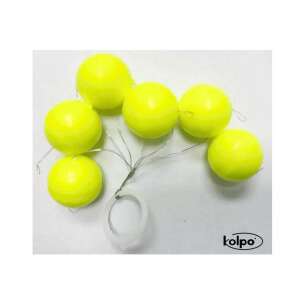 Kolpo K-FLOAT sárga lebegtetők horgászáshoz, 6 db-os csomag - Horgászati aprócikk & kiegészítő