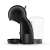 Side view of KRUPS Nescafé Dolce Gusto Piccolo XS black capsule coffee machine