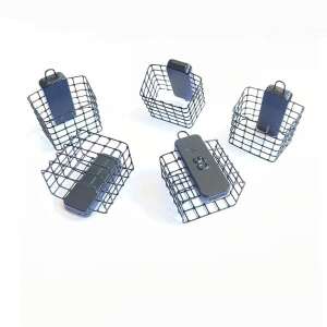 Moe480 feeder kosár, szögletes alakú, 80g, fekete, horgászatra - Etetőkosár & ólom