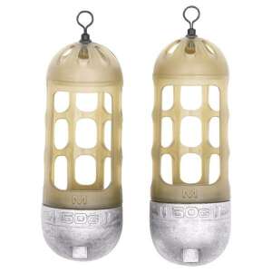 Guru Caged Window Feeder - Közepes 50g + 60g, két etetőkosár, horgászfelszerelés - Etetőkosár & ólom