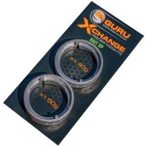 Guru x-change bait up feeder súlyok csomag, 1 x 40g és 1 x 50g - Guru