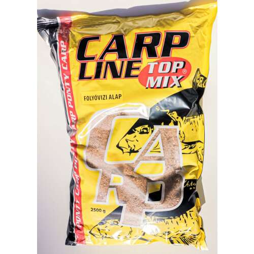 Carp Line Top Mix folyóvizi alap 2,5 kg ponty horgász csalétek - Etetőanyag adalék