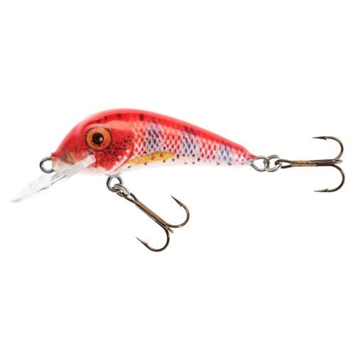 Jaxon Holo Select Senso QM csalétek, 3,5cm, piros és fehér színű, horgászcsali - Wobbler