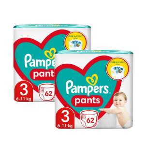 Pampers Pants Jumbo Pack Pelenkacsomag 6-11kg Midi 3 (124db) 47668468 