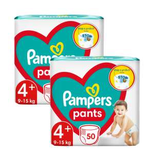Pampers Pants Jumbo Pack Pelenkacsomag 9-15kg Maxi 4+ (100db) 47265416 Pommette, Pampers Pelenkák