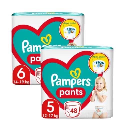 Pampers Pants Jumbo Pack Pelenkacsomag 12-17kg Maxi 5 (96db)