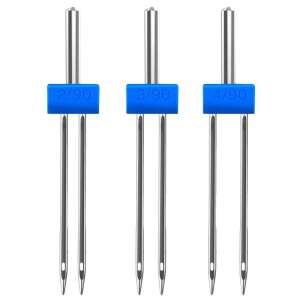 Iker tű készlet varrógéphez, 3 darab, 2/90, 3/90, 4/90 méretben, rozsdamentes acélból - Háztartási kisgép kiegészítő