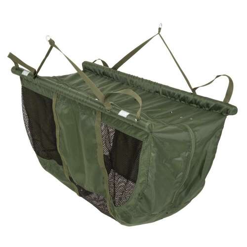 JRC Cocoon 2G Recovery Sling, zöld horgászszák a halak biztonságos és kényelmes kezeléséhez - Halmérlegelő eszköz