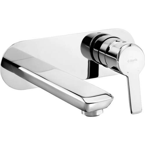 Deante BQA_054L wall mounted bathroom sink faucet in chrome