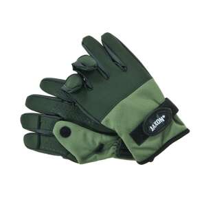 Jaxon neoprén horgászkesztyűk XL méretben, zöld színben - Horgász ruházat