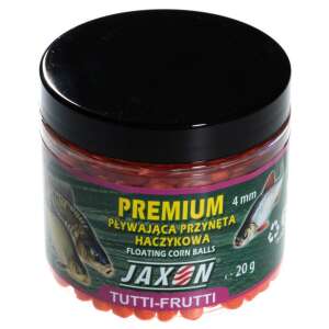 Jaxon Tutti-Frutti úszó kukorica golyók 4mm 20g horgászcsali - Mesterséges horogravaló