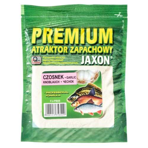 Jaxon Prémium fokhagyma vonzó, 250g, horgászcsali - Por aroma és színező