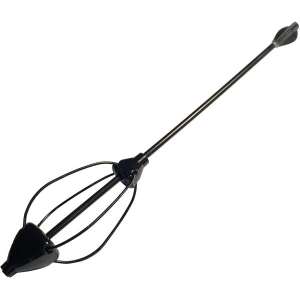 Haldorádó Dart 4 bordás pellet feeder, 65g, fekete horgász feeder - Bordás kosár