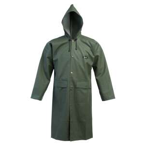 Jaxon Prestige XL esőkabát, zöld, vízálló, kapucnis, hosszú, férfiaknak - Esőruha
