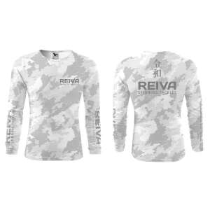 Reiva Spinning Tackles hosszú ujjú póló fehér camo mintával - Póló