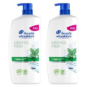 Head & Shoulders Menthol Fresh Anti-Dandruff Shampoo, 2 x 800ml - Shampoo