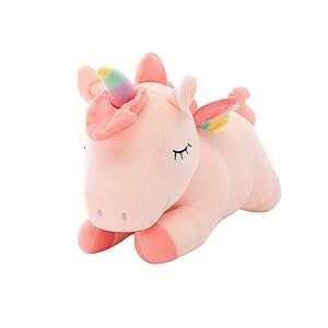 Nagy méretű,60 cm, plüss unikornis, pihe-puha ,rózsaszín egyszarvú