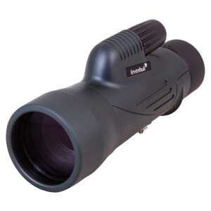 Levenhuk Wise PRO 10x50 egyszemes távcső, zöld, ferde nézet - Levenhuk