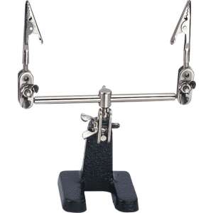 Levenhuk Zeno Refit ZF7 tartó, fém állvány két állítható karral és krokodilcsipeszekkel kis tárgyak rögzítéséhez - Irodai kiegészítő