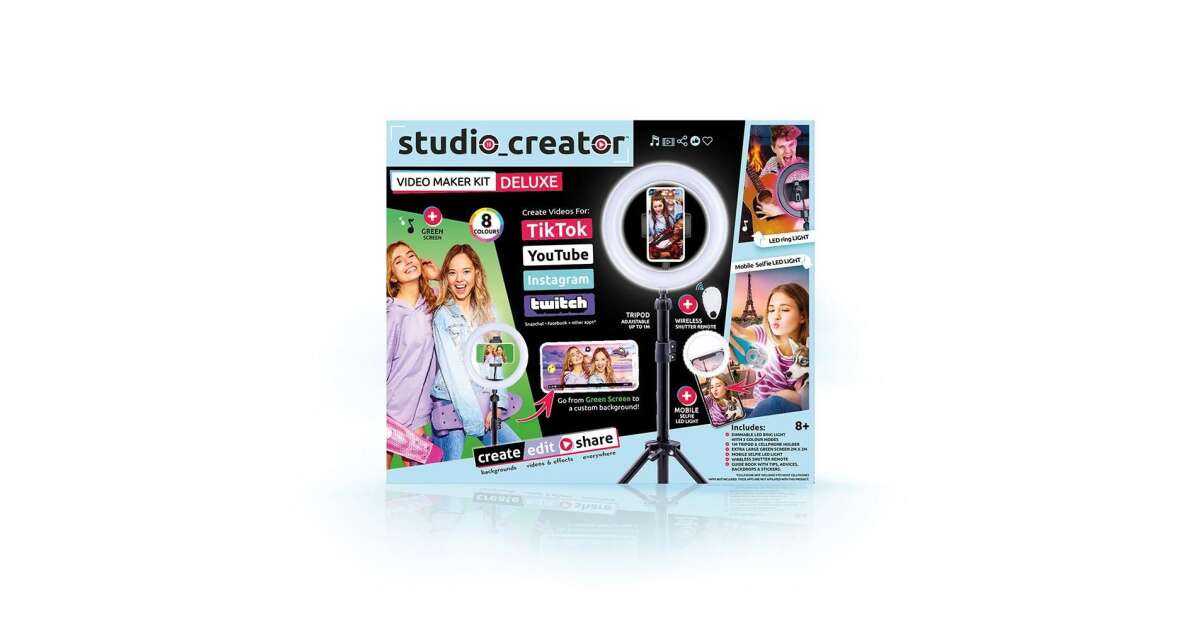 Studio Creator Video Maker Kit LED Deluxe