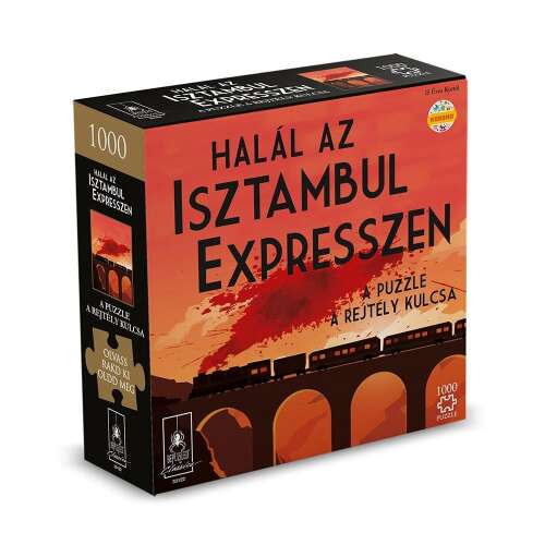 Jocuri pentru universitari - Moartea pe Istanbul Express Puzzle cu puzzle 1000pcs 35236890