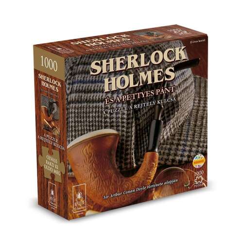 Jocuri pentru universitari - Sherlock Holmes și balamaua cu balamale cu un puzzle 1000pcs 35236895