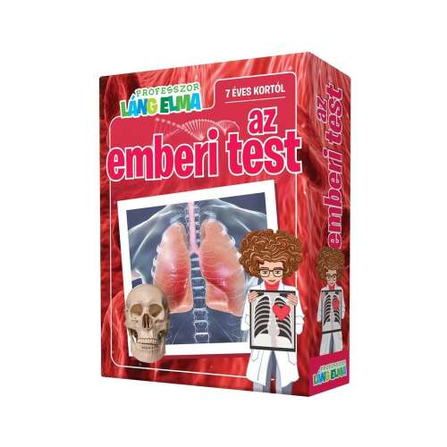 Professzor Láng Elma társasjáték, Az emberi test, oktatójáték gyerekeknek