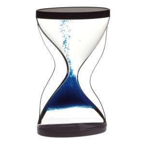 Sand Timer Paradox, blue 18.6008.06 35238016 - Decoration