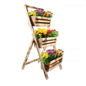 Stand de flori din lemn Stand #natural 92794446 Standuri de flori