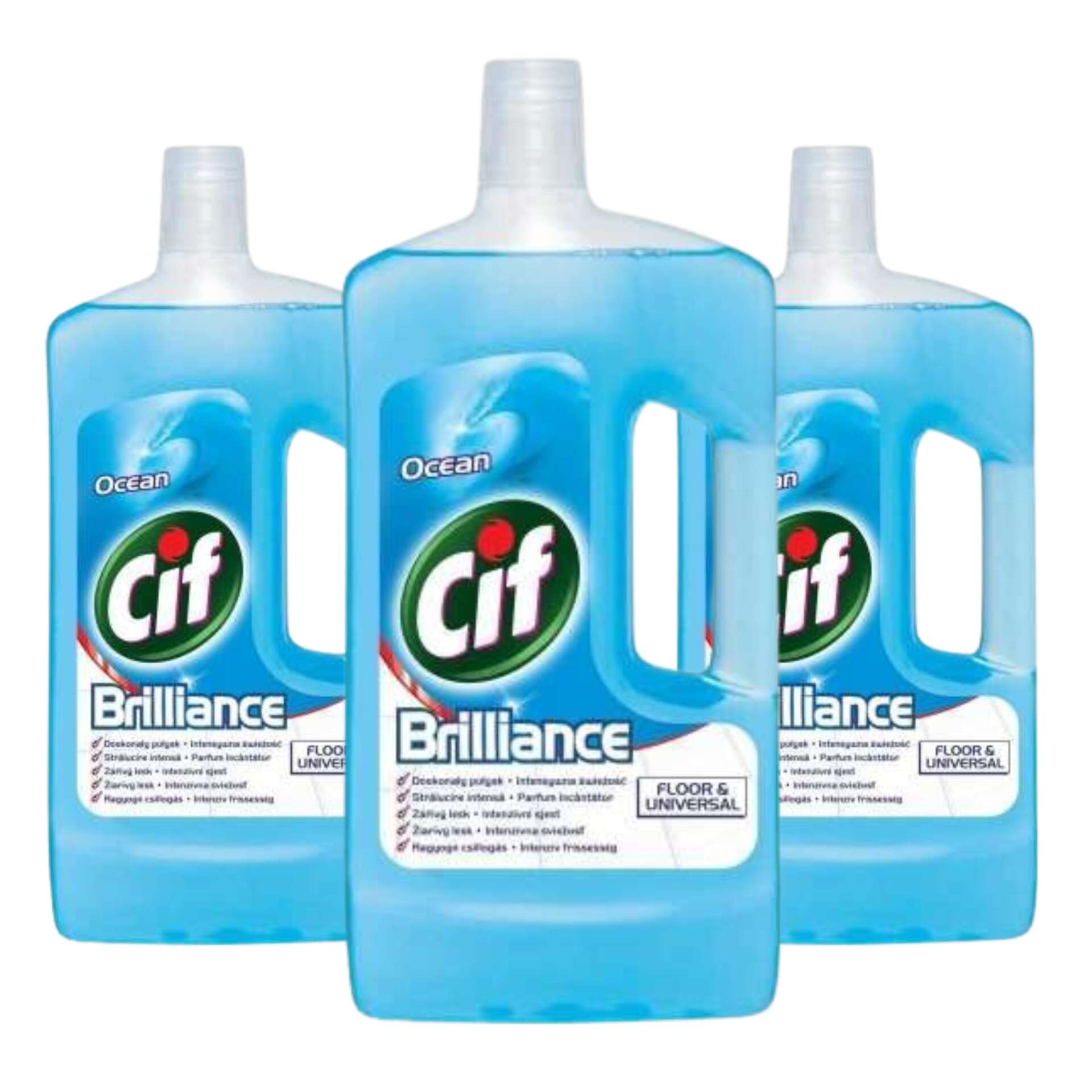 Cif Brilliance Ocean folyékony Tisztítószer 3x1l